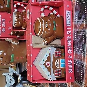 LANG sugar and creamer set